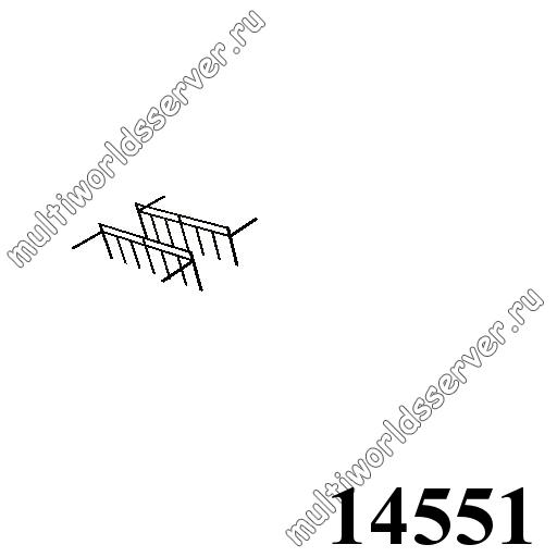 Заборы и решетки: объект 14551