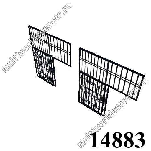 Заборы и решетки: объект 14883