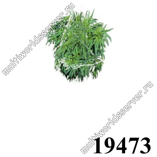 Травы, кусты и прочее: объект 19473