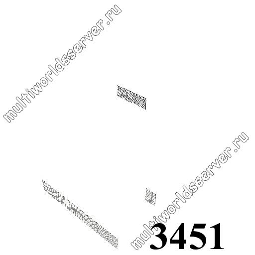 Заборы и решетки: объект 3451