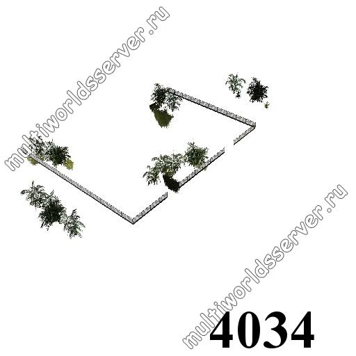 Травы, кусты и прочее: объект 4034