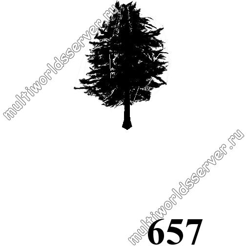 Деревья: объект 657