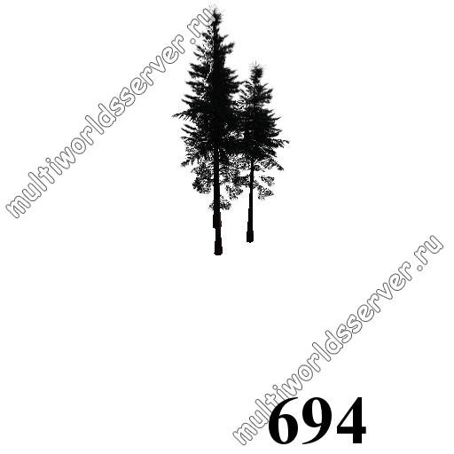 Деревья: объект 694