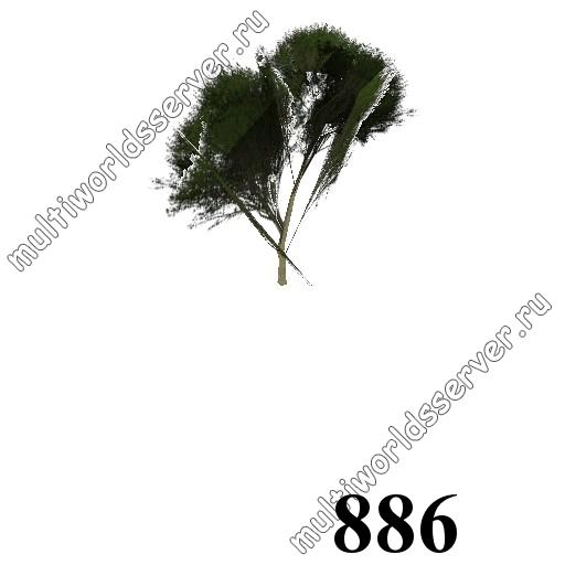 Деревья: объект 886