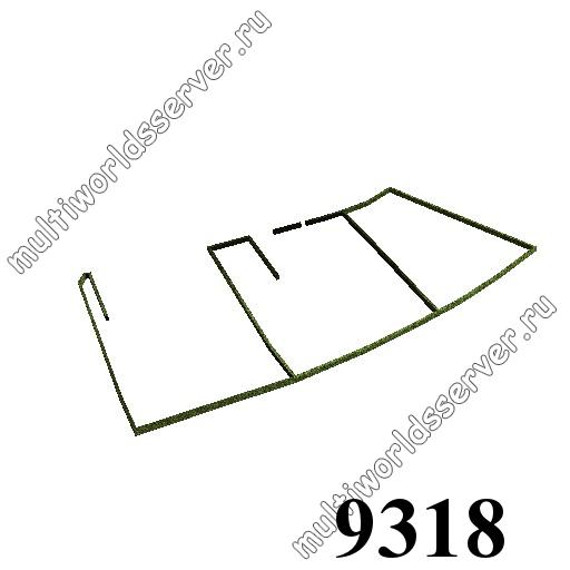 Заборы и решетки: объект 9318